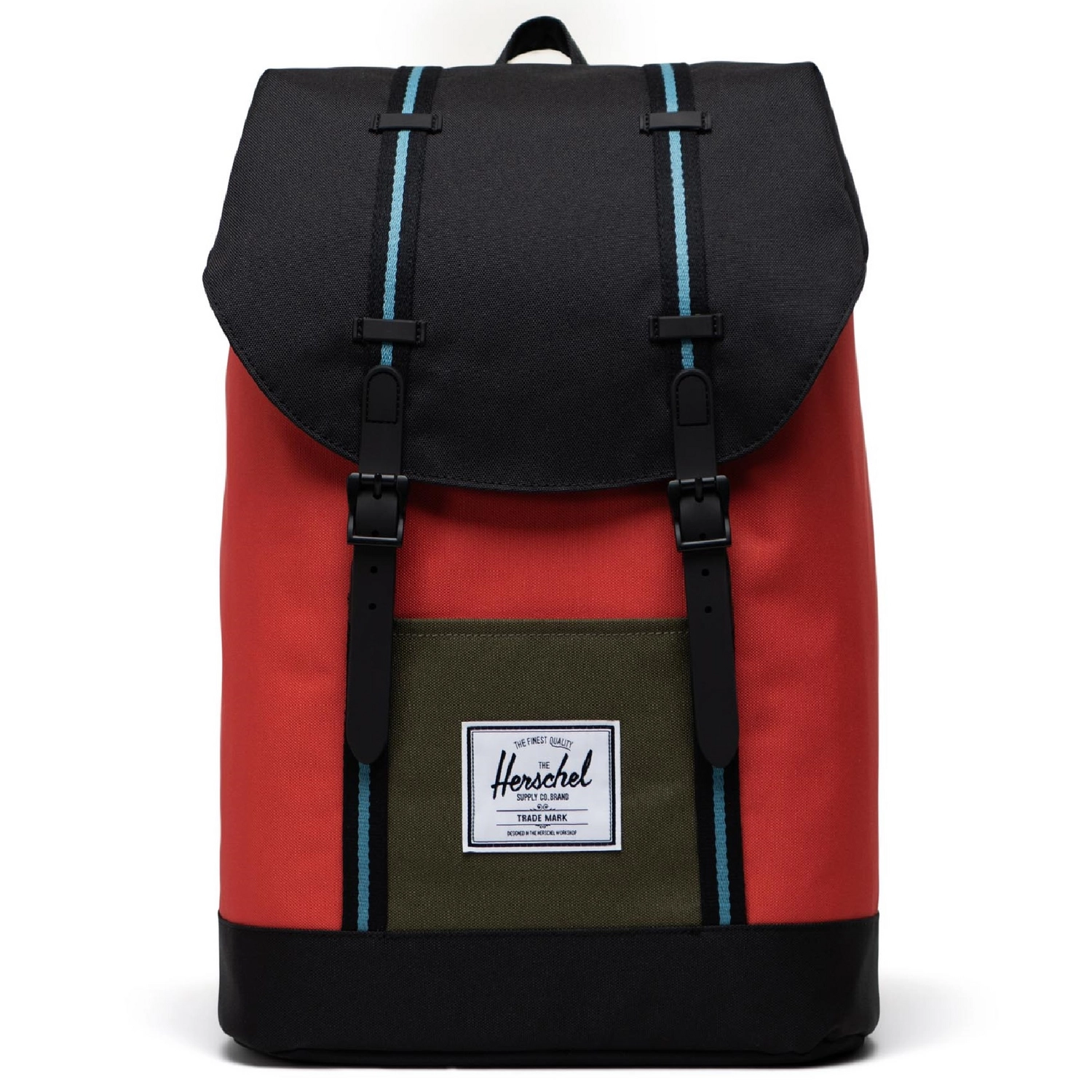 Sac à Dos Herschel Supply Co. Retreat Chili Black Ivy Green Storm Blue