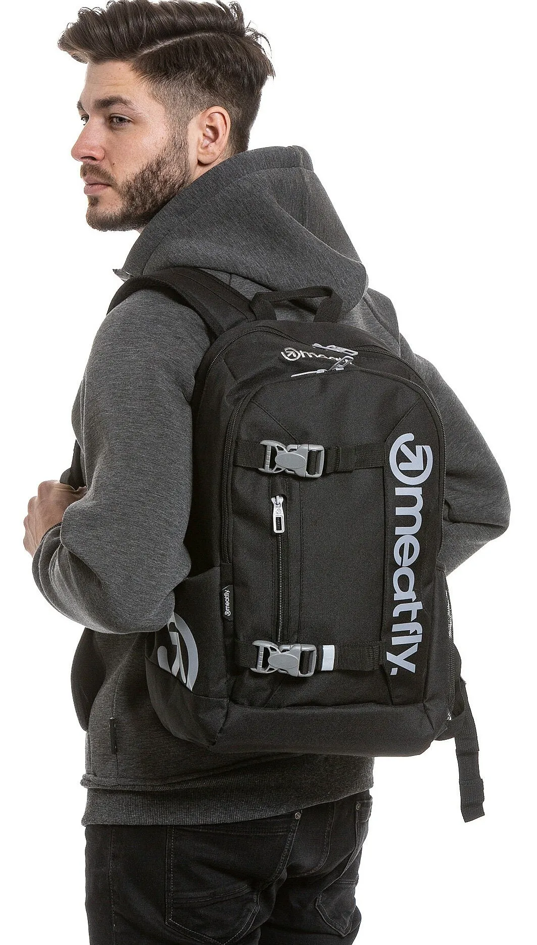 sac à dos Meatfly Basejumper - Black