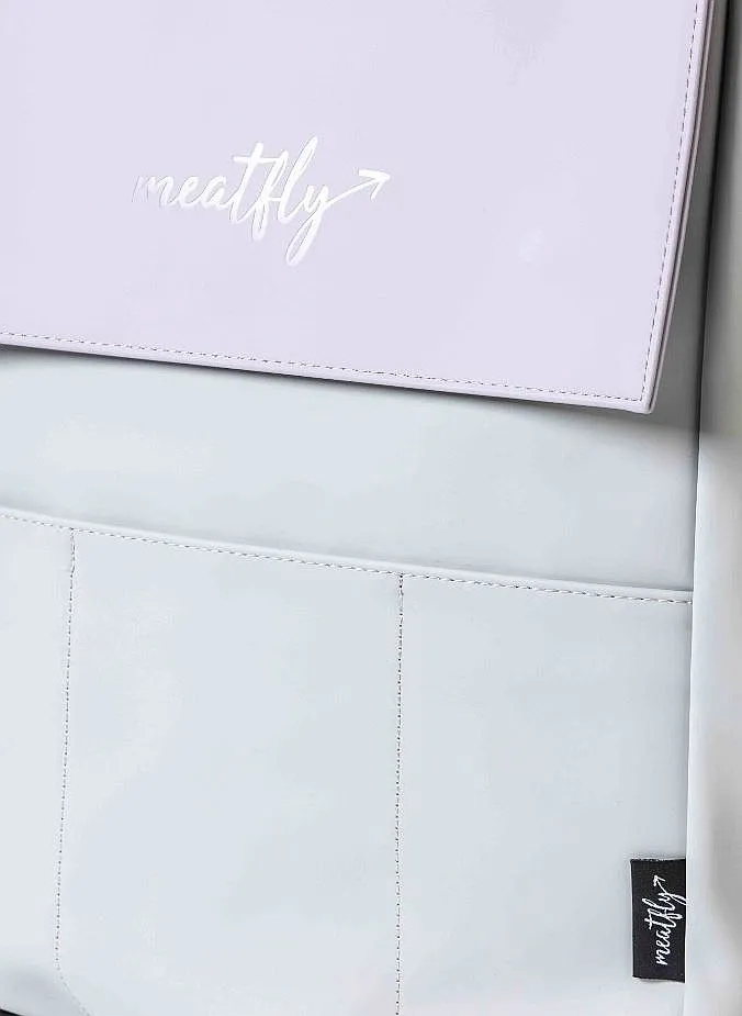 sac à dos Meatfly Kyle - Light Grey/Lilac - women´s