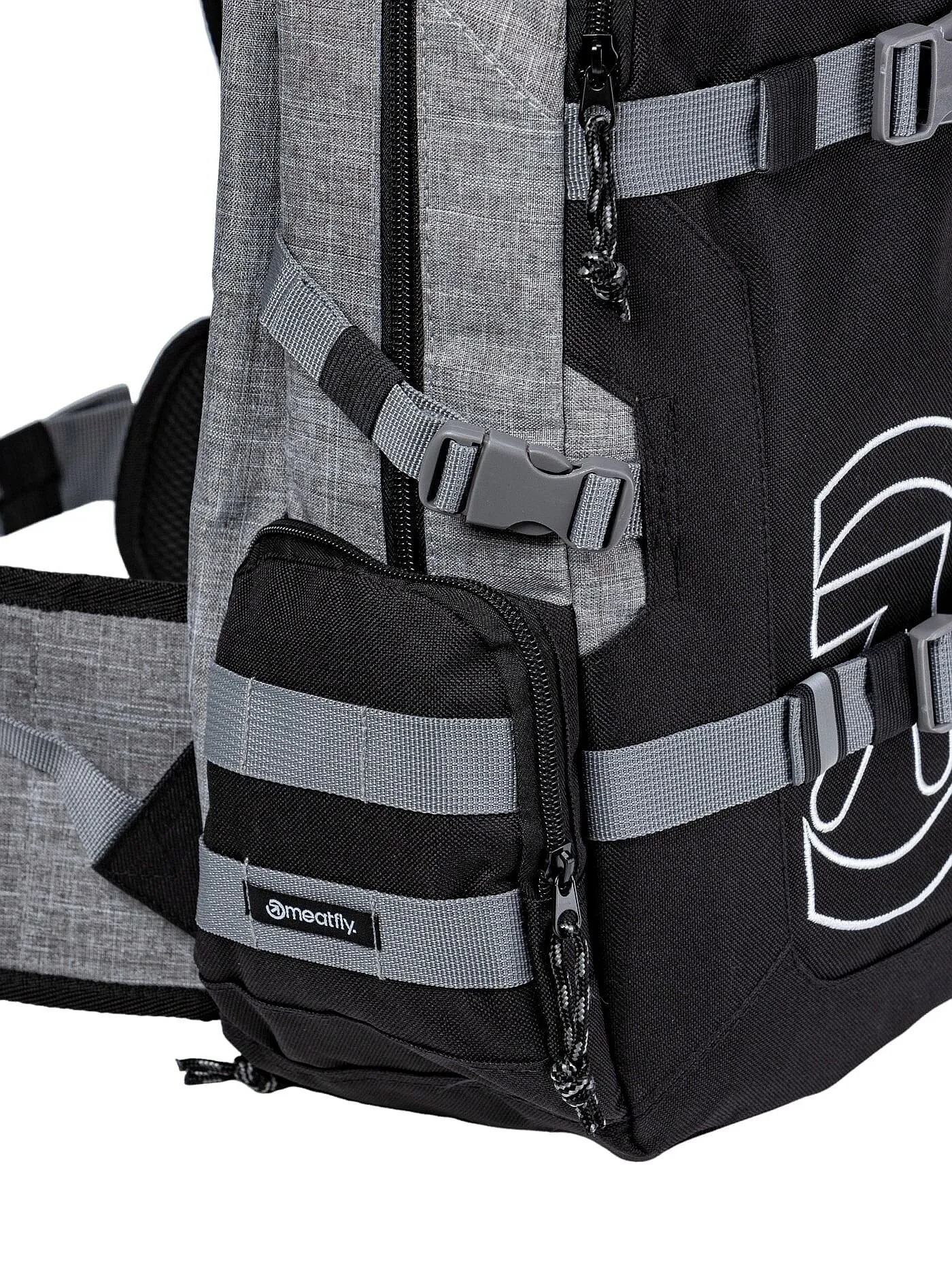 sac à dos Meatfly Ramble - Grey Heather/Black