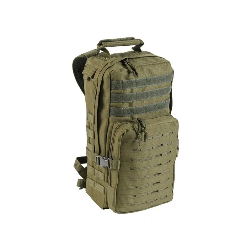 Sac à dos militaire avec laser cut et molle kaki 25 litres