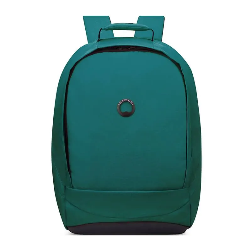 Sac à dos ordinateur Delsey Securban 15,6 pouces 48.5 cm Vert