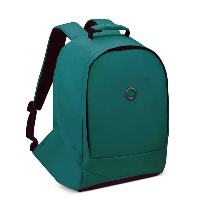 Sac à dos ordinateur Delsey Securban 15,6 pouces 48.5 cm Vert