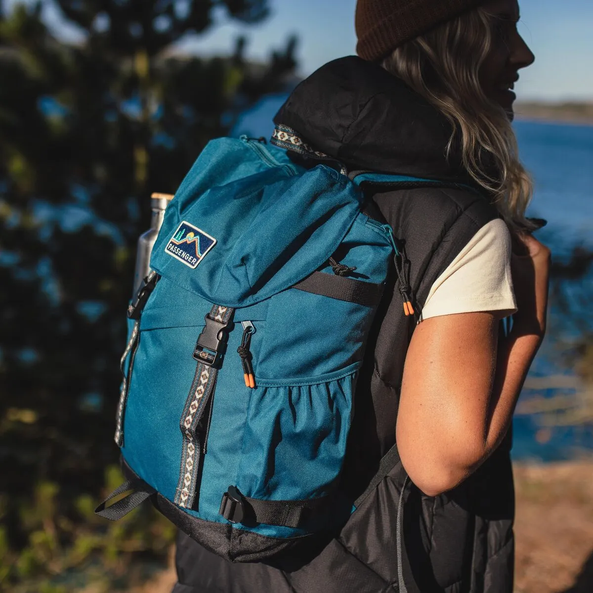 Sac à Dos Recyclé Boondocker 26L - Bleu Cendre