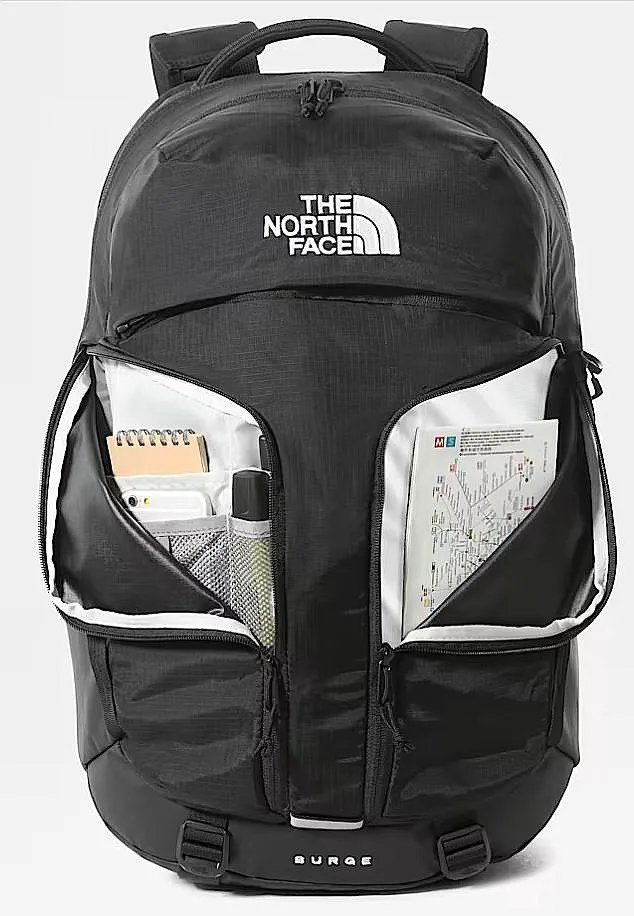 sac à dos The North Face Surge 31 - TNF Black/TNF Black