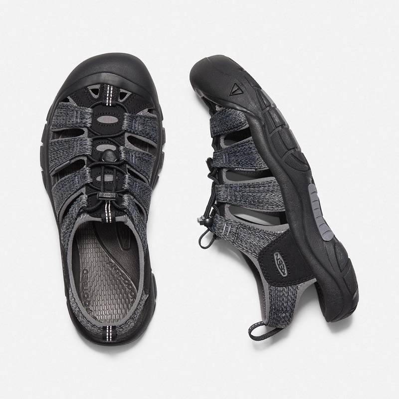 Sandales Keen Men Newport H2 Black Steel Grey