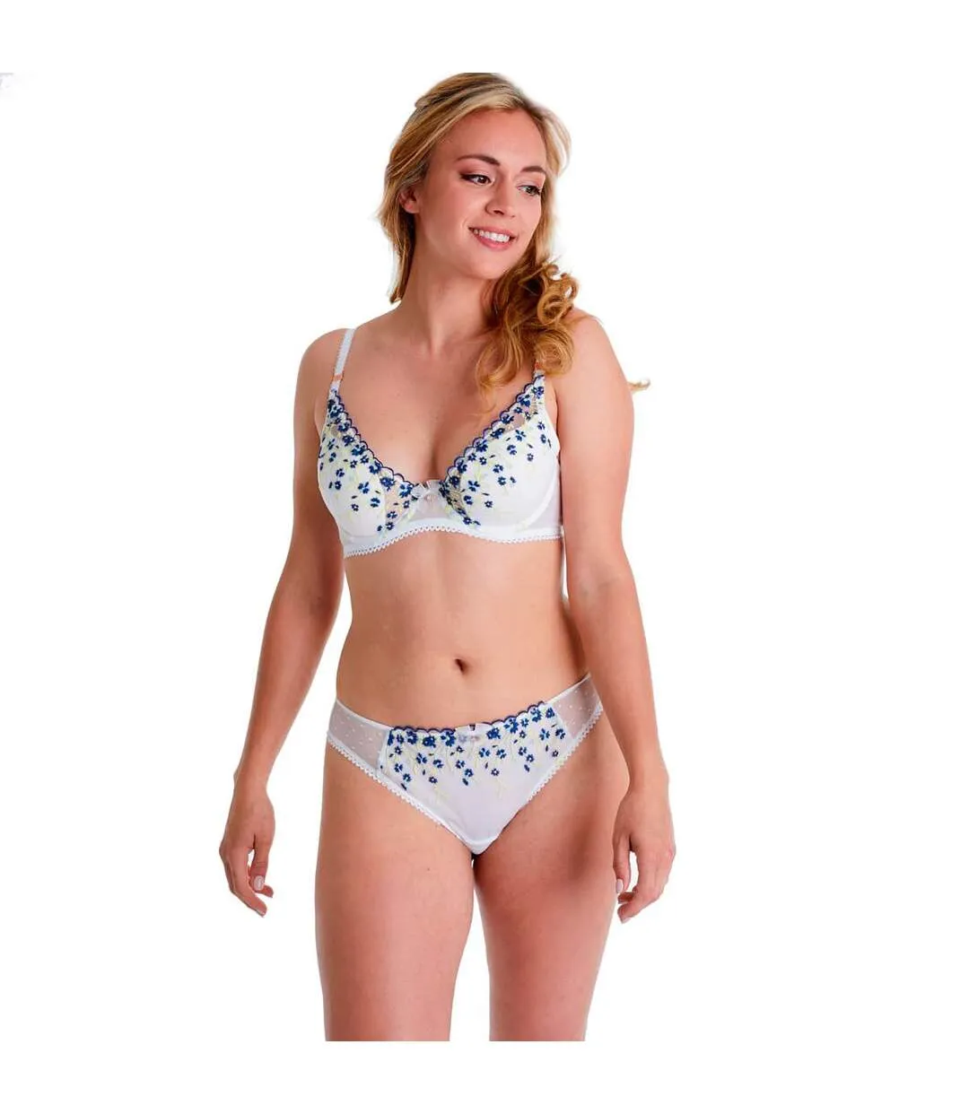 Soutien-gorge ampliforme bleu Poême