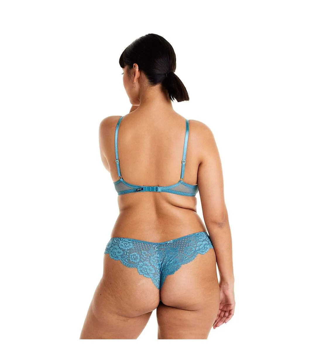 Soutien-gorge ampliforme coque moulée bleu Voltige