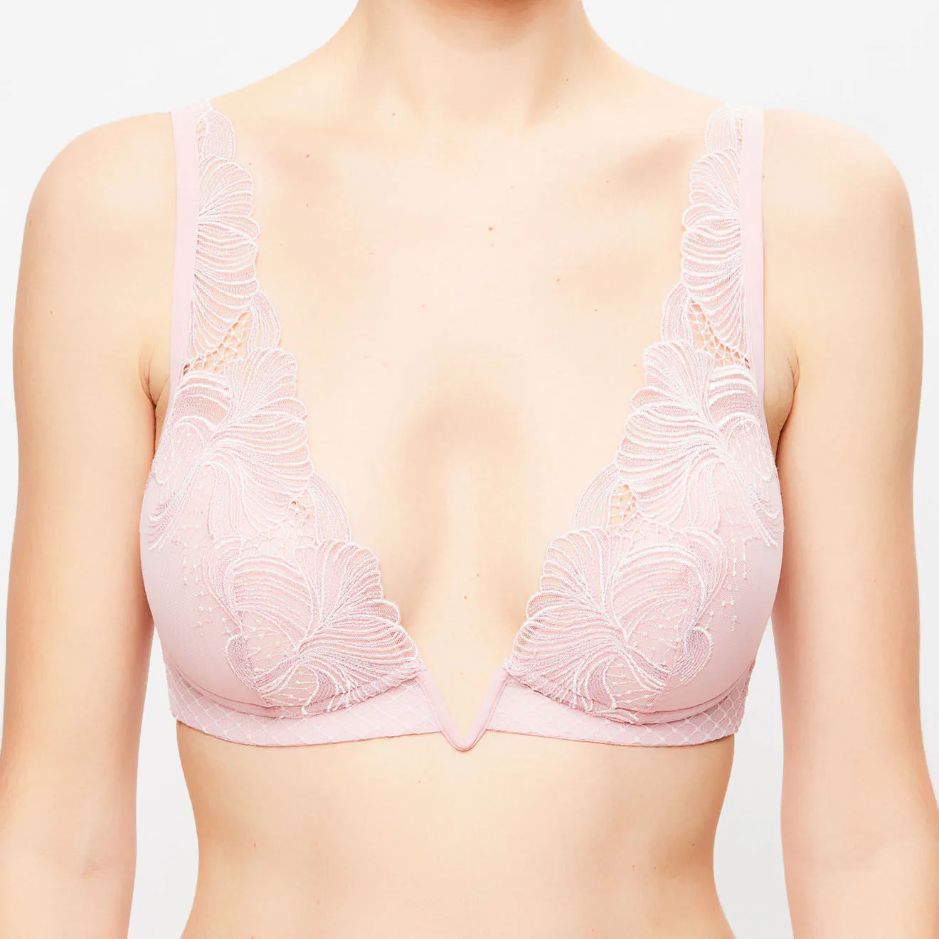 Soutien-gorge triangle Garnet rose