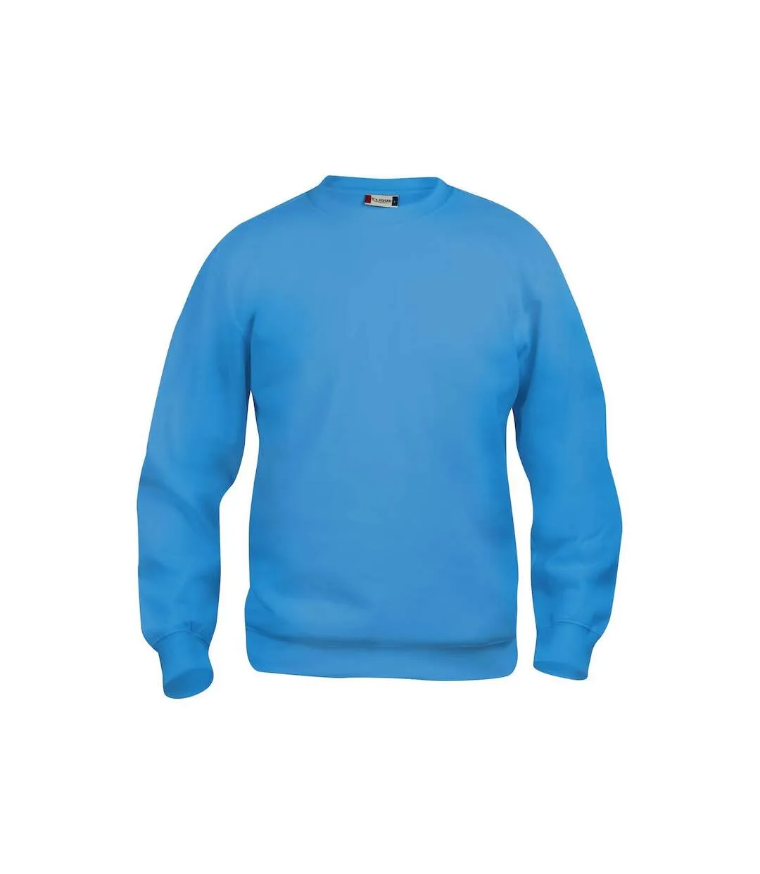 Sweat basic adulte turquoise vif Clique