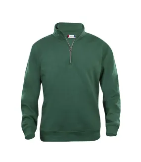 Sweat basic adulte vert bouteille Clique