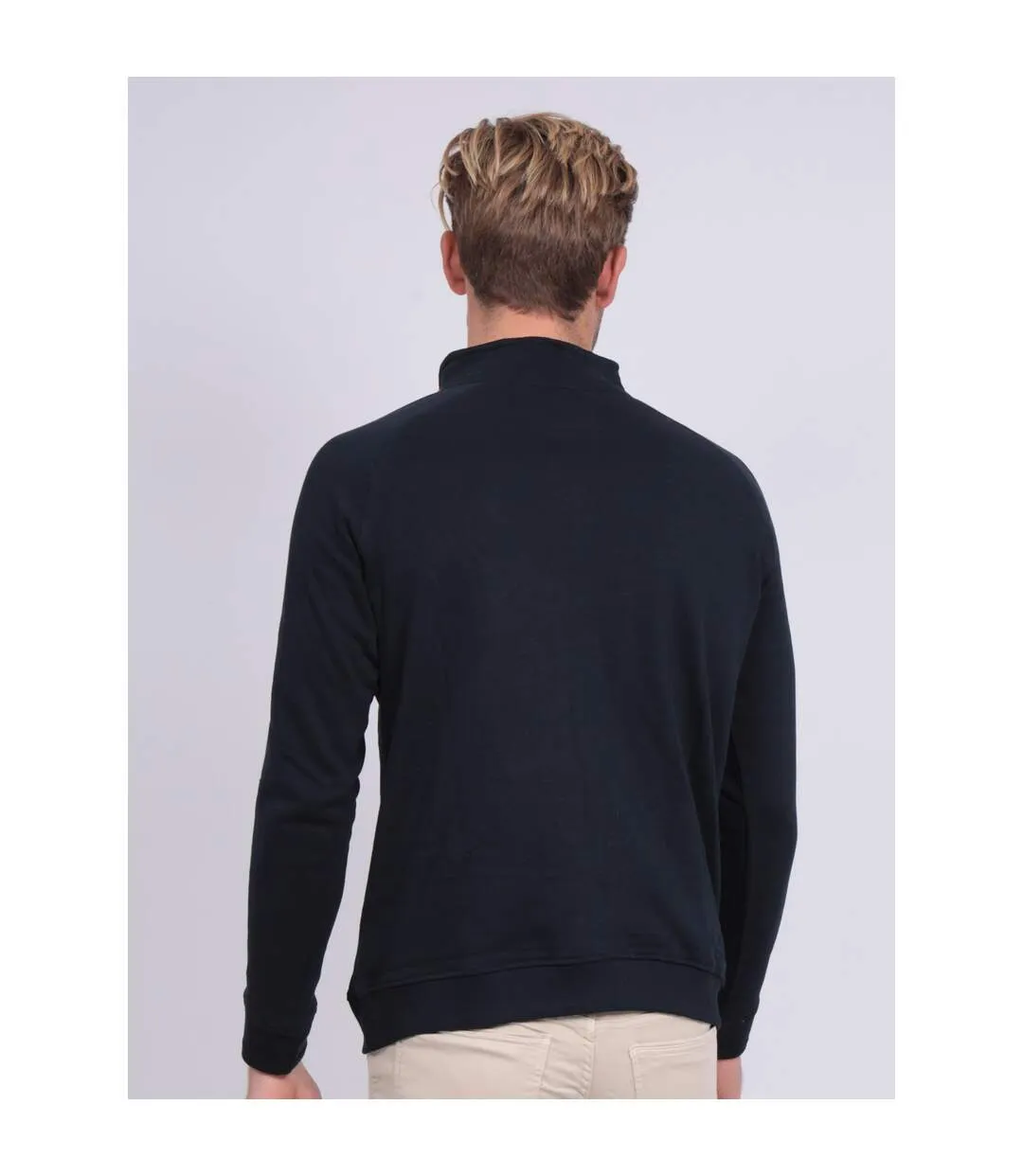 Sweat col montant zippé WOLOF