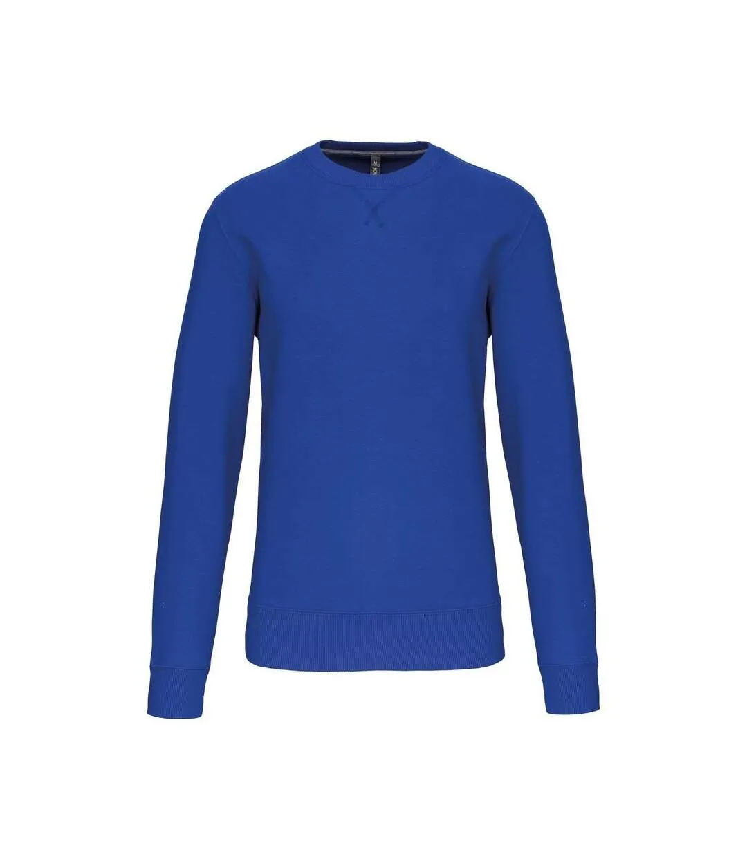 Sweat col rond - Unisexe - K442 - bleu roi