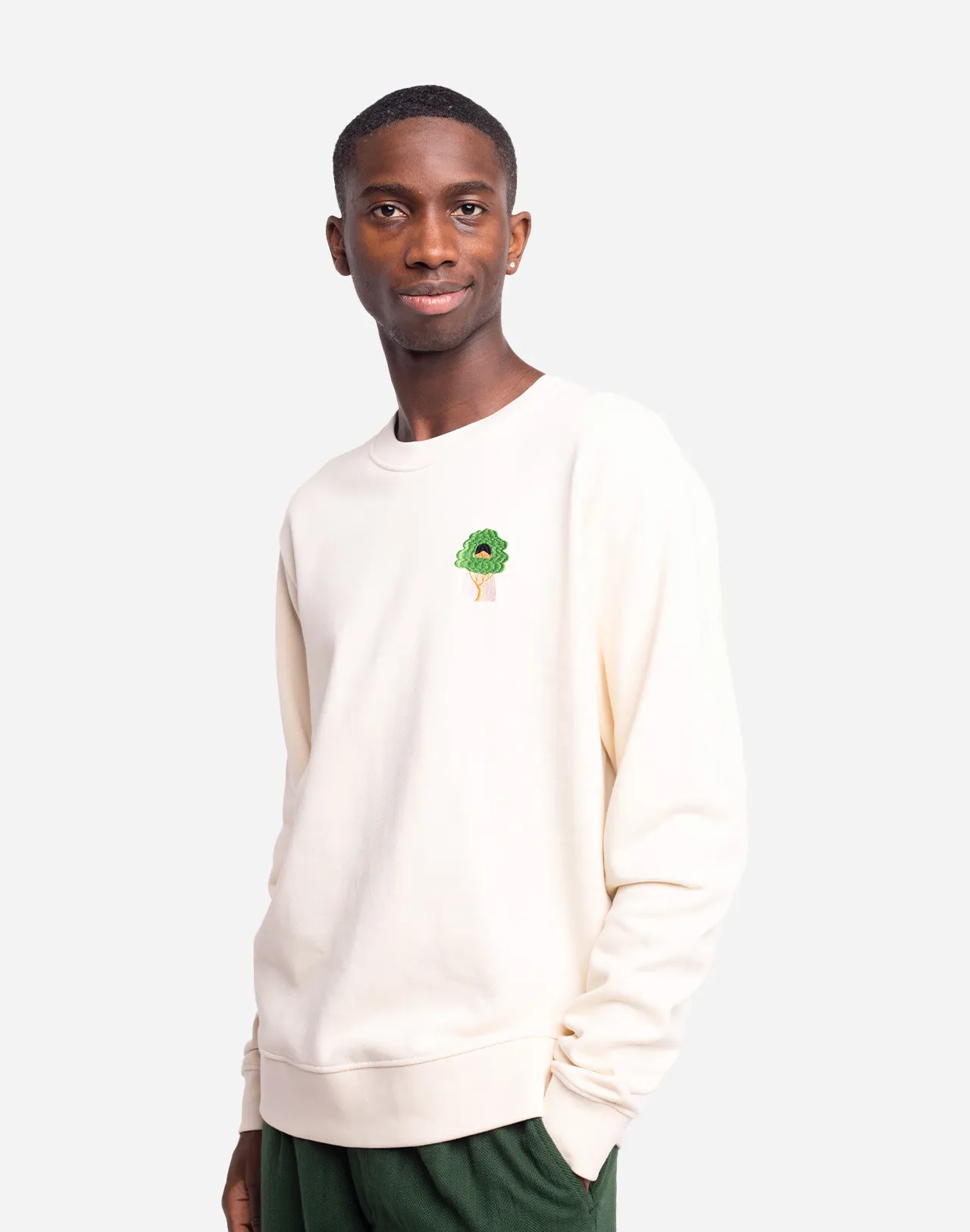 Sweat Green Head écru Taille XS Couleurs Ivoire