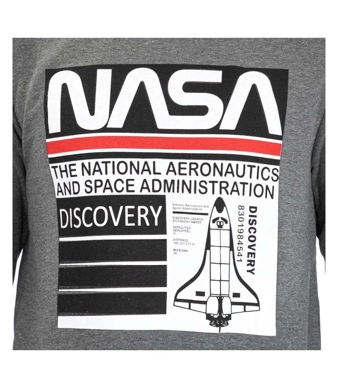 Sweat Gris Homme Nasa 58S