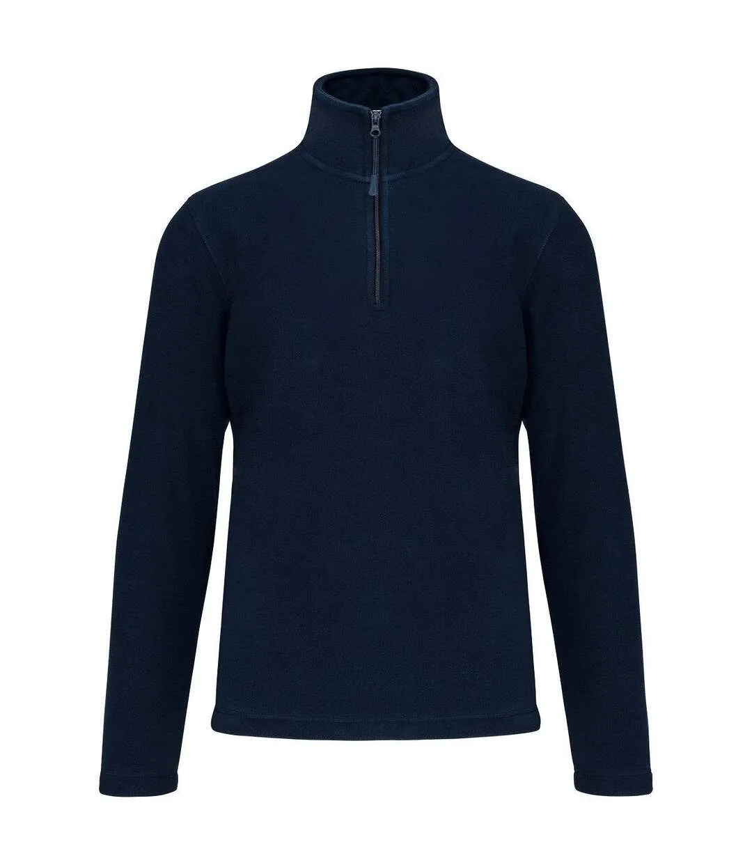 Sweat micropolaire zippé - Homme - K912 - bleu marine