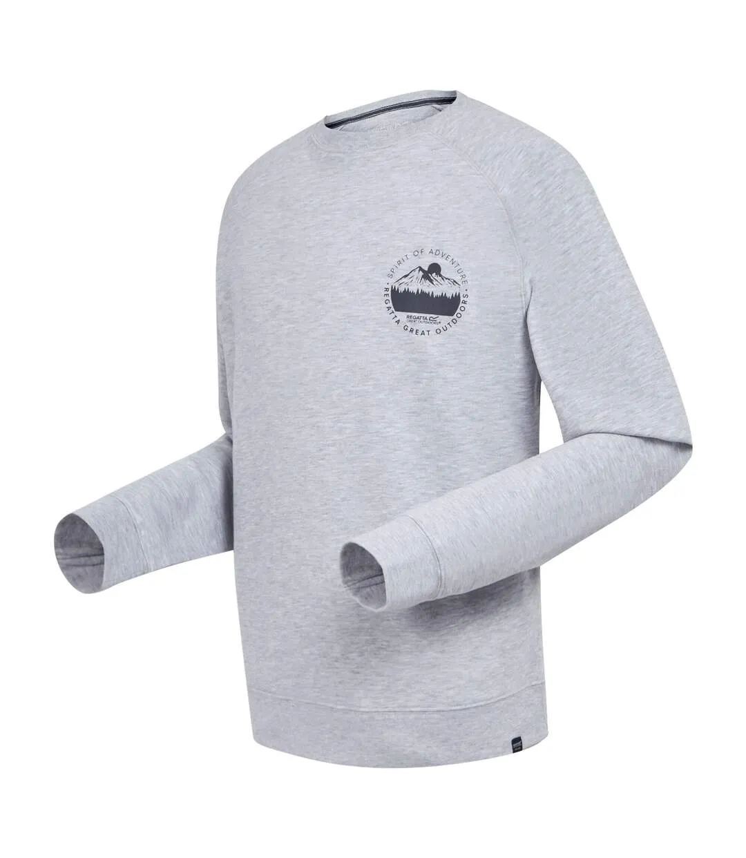 Sweat nithsdale homme gris chiné Regatta