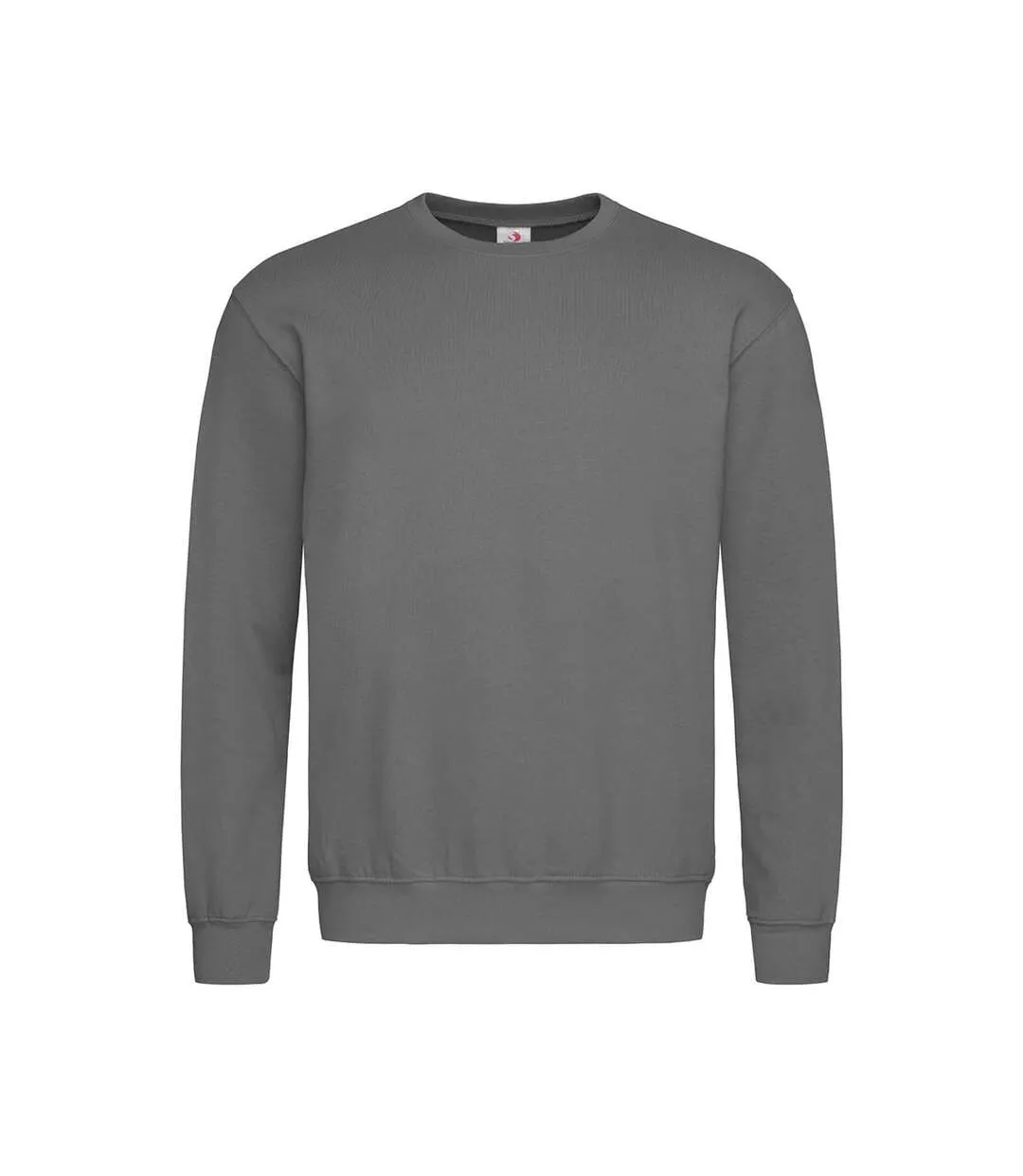 Sweat-shirt classique homme gris foncé Stedman