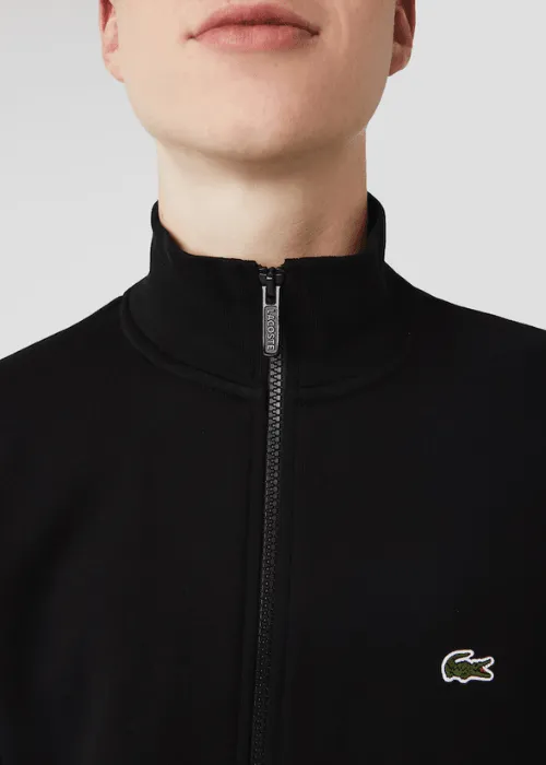 Sweat zippé Lacoste noir