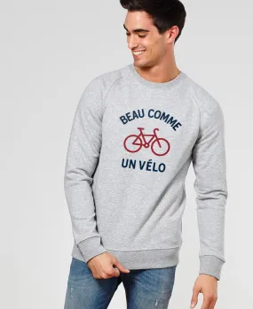 Sweatshirt homme Beau comme un vélo II