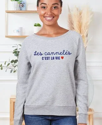 Sweatshirt homme C'est la vie personnalisé