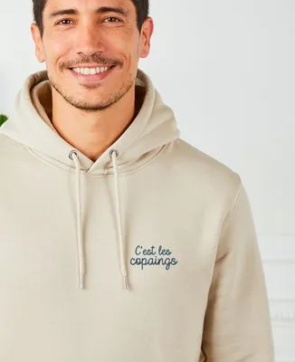 Sweatshirt homme C'est les copaings (brodé)