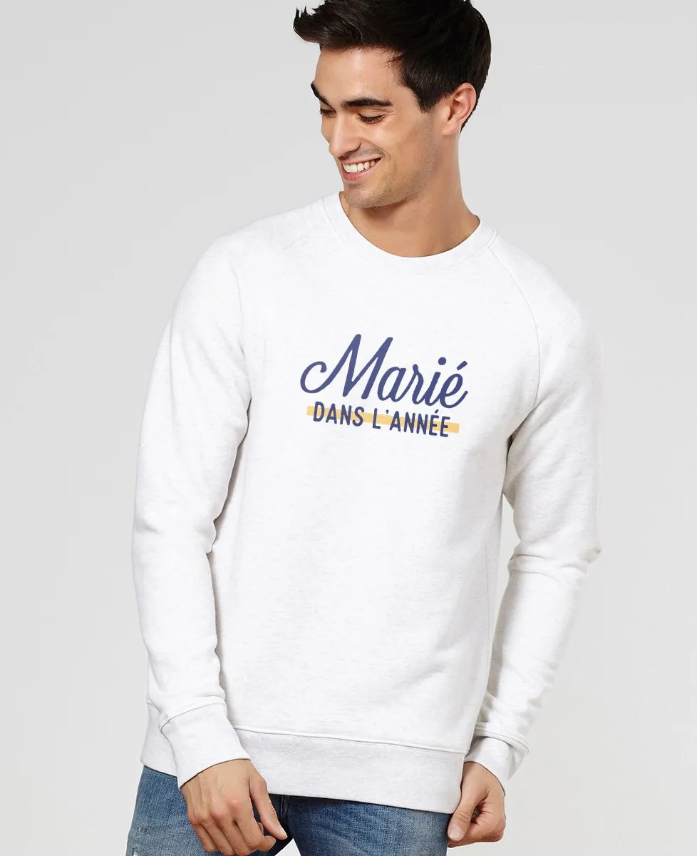 Sweatshirt homme Marié dans l'année