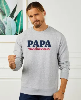 Sweatshirt homme Papa randonneur