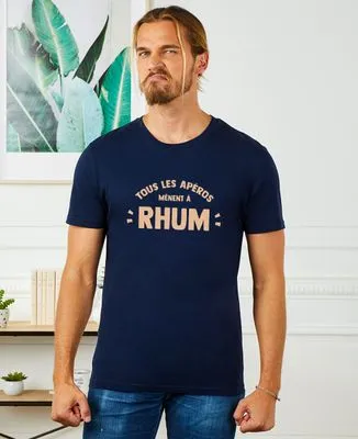 Sweatshirt homme Tous les apéros mènent à rhum