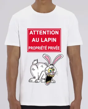 T-Shirt Attention au lapin blanc ! par LAGUENY