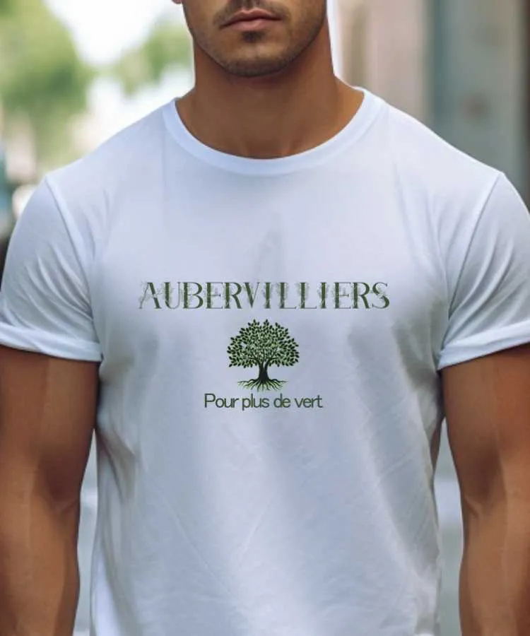 T-Shirt Aubervilliers pour plus de vert