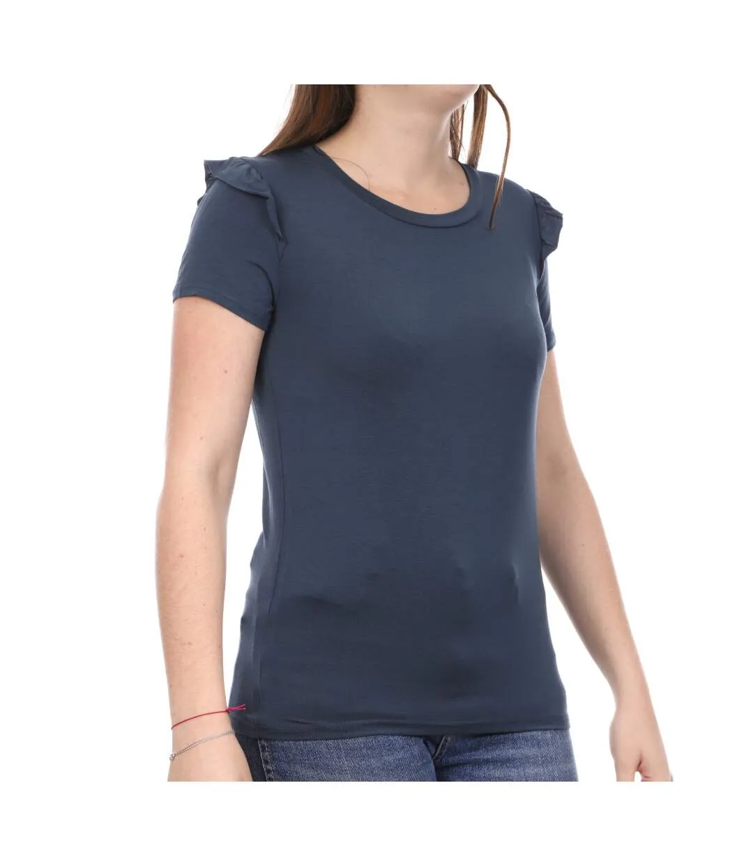 T-shirt Bleu Femme Teddy Smith Tolan