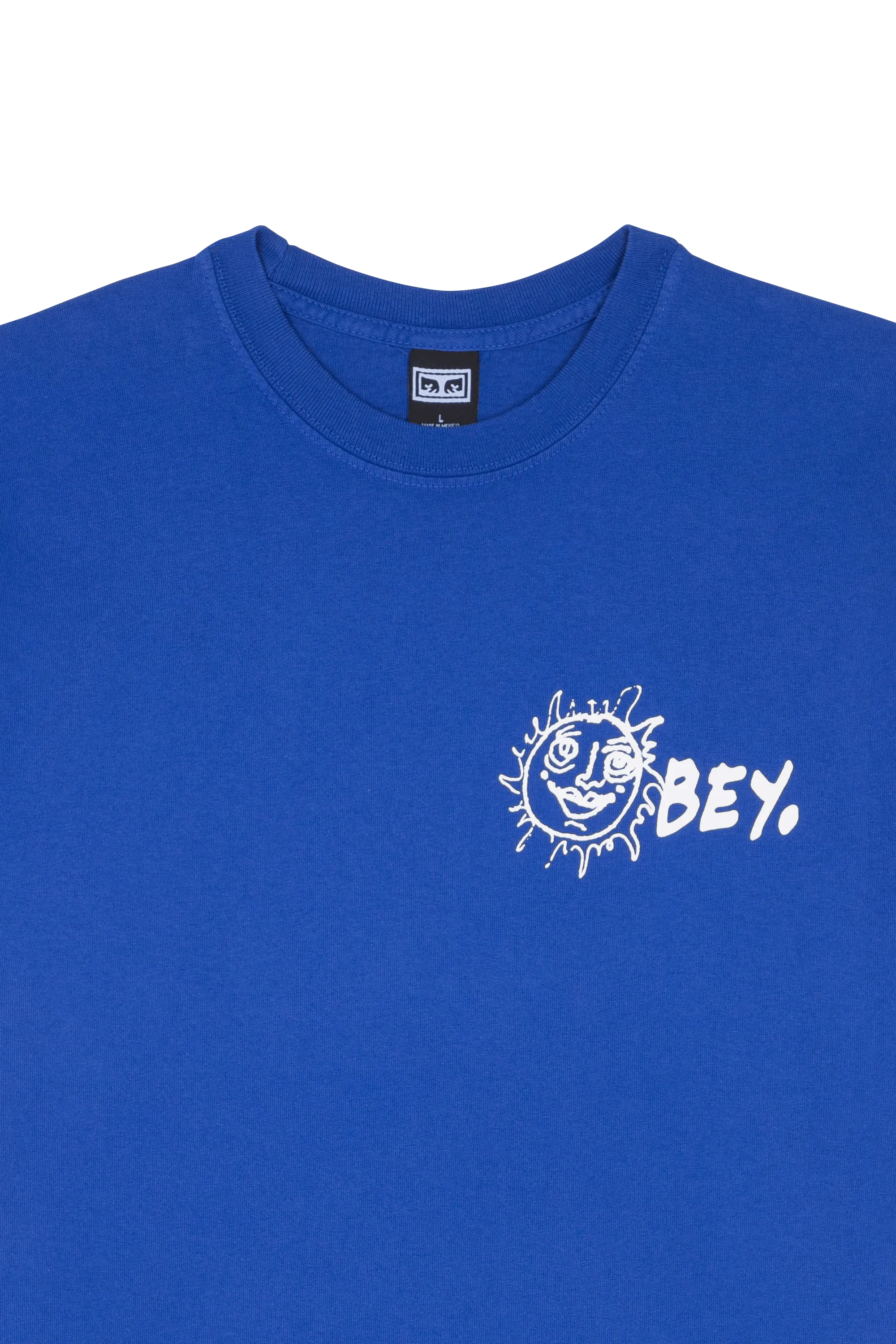 T-shirt Bleu Obey - Homme | Citadium