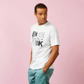 T-Shirt Eden Park blanc en coton