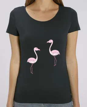 T-shirt Femme Flamant Rose Dessin par K-créatif