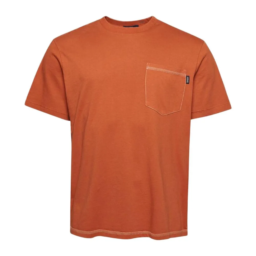 T-shirt Orange Homme Superdry M1011723A