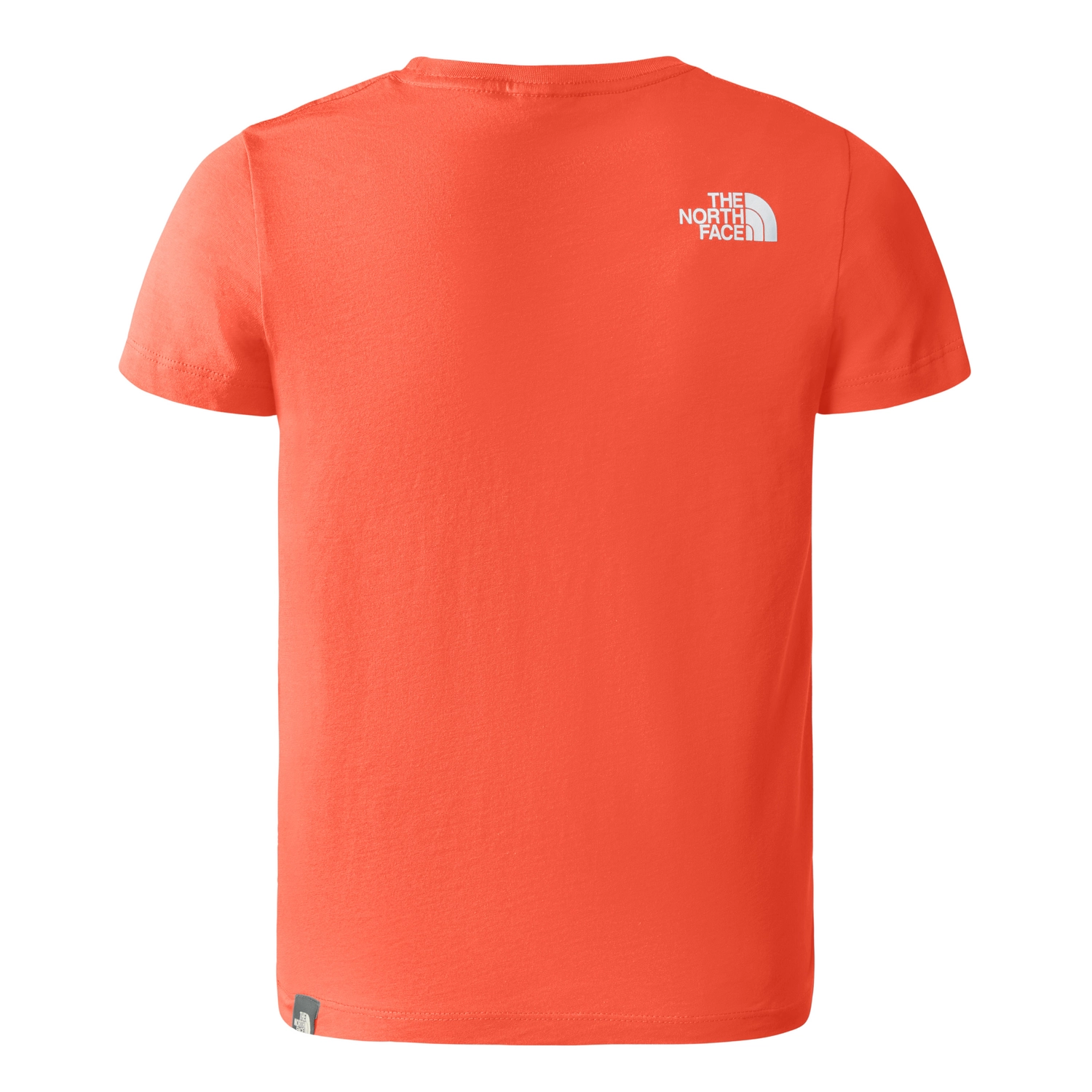 T-Shirt The North Face Enfant Ado S/S Simple Dome Tee Retro Orange