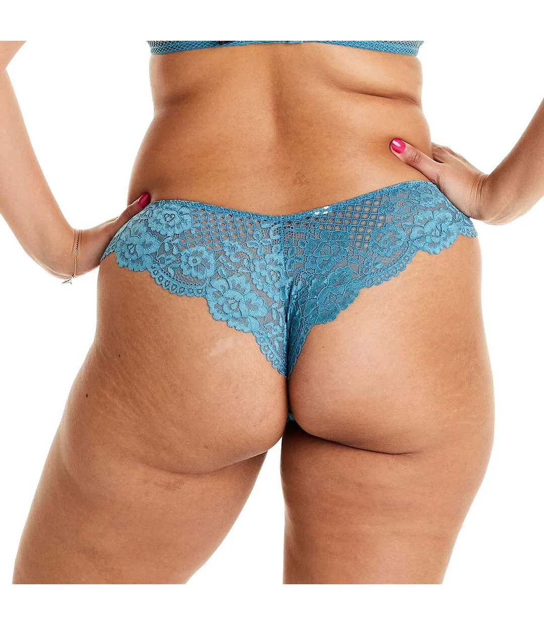 Tanga brésilien bleu Voltige