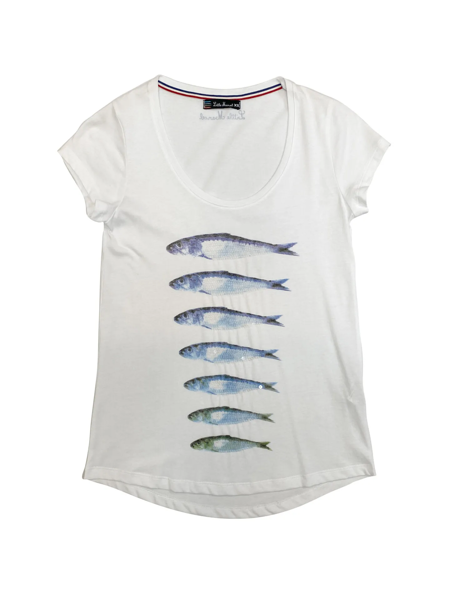 Tee-shirt manches courtes femme TARDIE BLANC