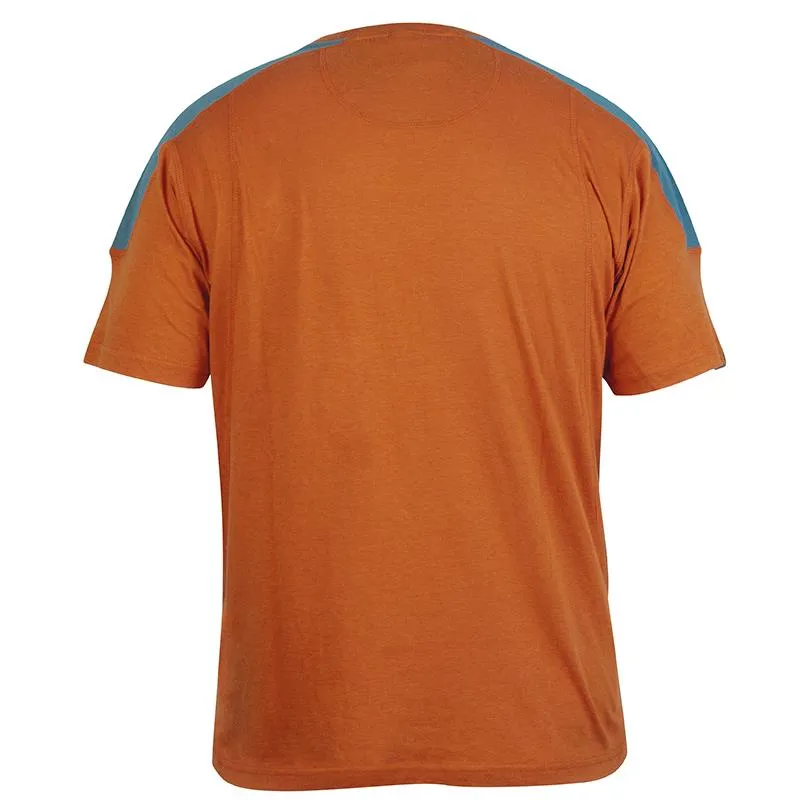 TEE SHIRT MANCHES COURTES HOMME HART HEART - ORANGE