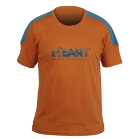 TEE SHIRT MANCHES COURTES HOMME HART HEART - ORANGE