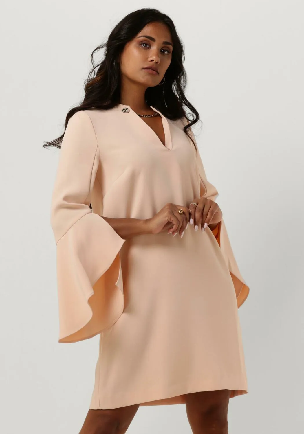 twinset milano mini robe 241tp2292 rose clair